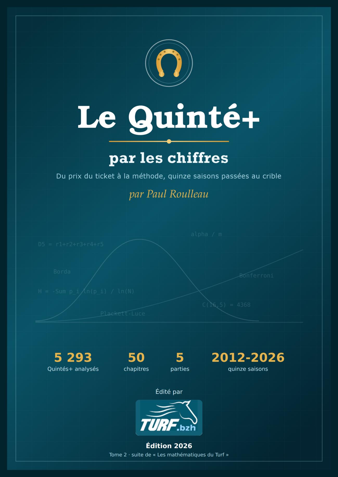 Couverture - Le Quinté+ par les chiffres, édition 2026
