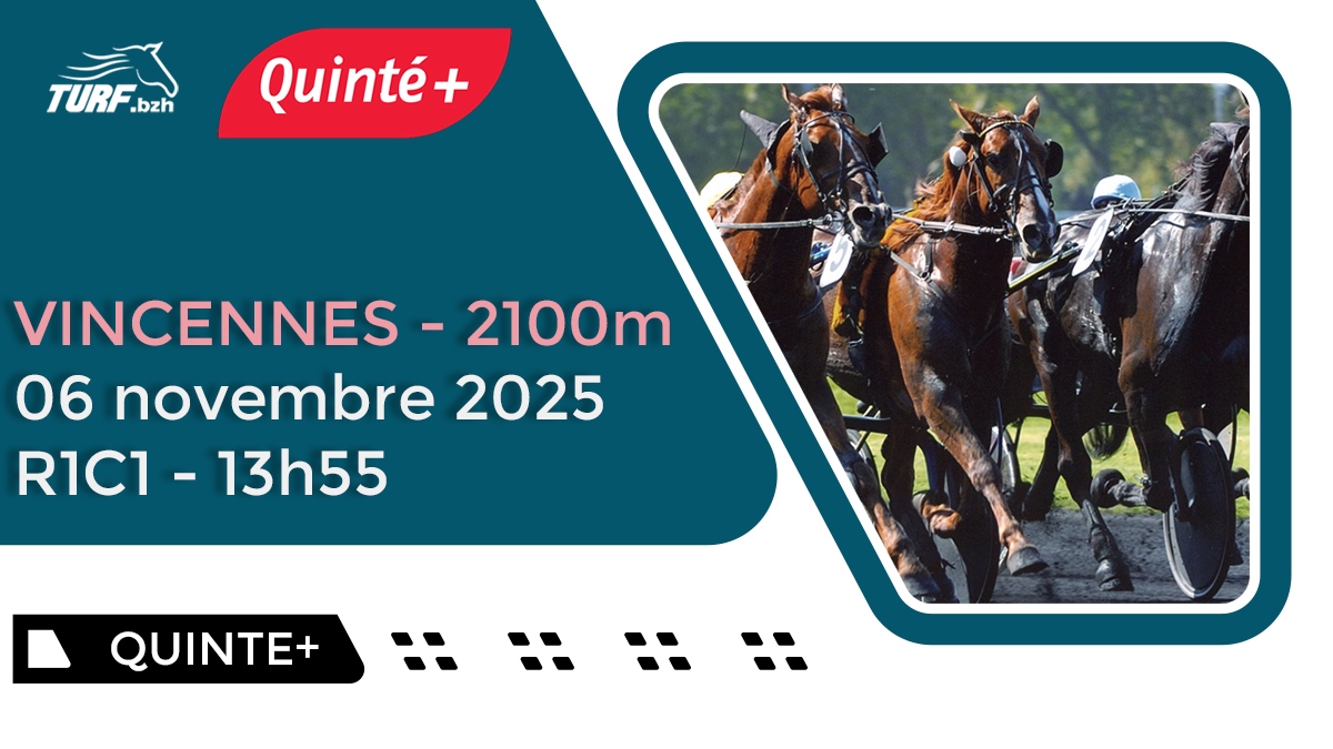 Quinté du 6 novembre 2025 : Quinté+ Vincennes : Verdict des 10 IA ! Duel N°4 (Koctel du Dain) vs N°7 (Liza Josselyn). Cinq chevaux unanimes (3, 4, 5, 7, 9) !