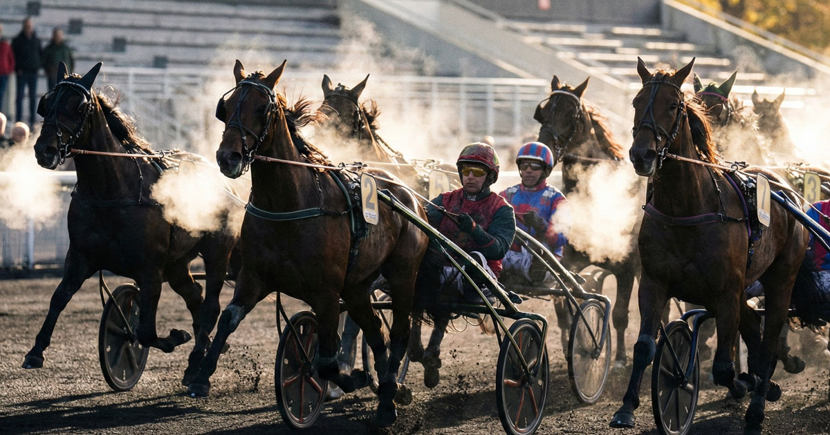 Quinté du 6 décembre 2025 : LOMBOK JIEL (11) impose sa domination, LOVINO BELLO (14) force le respect