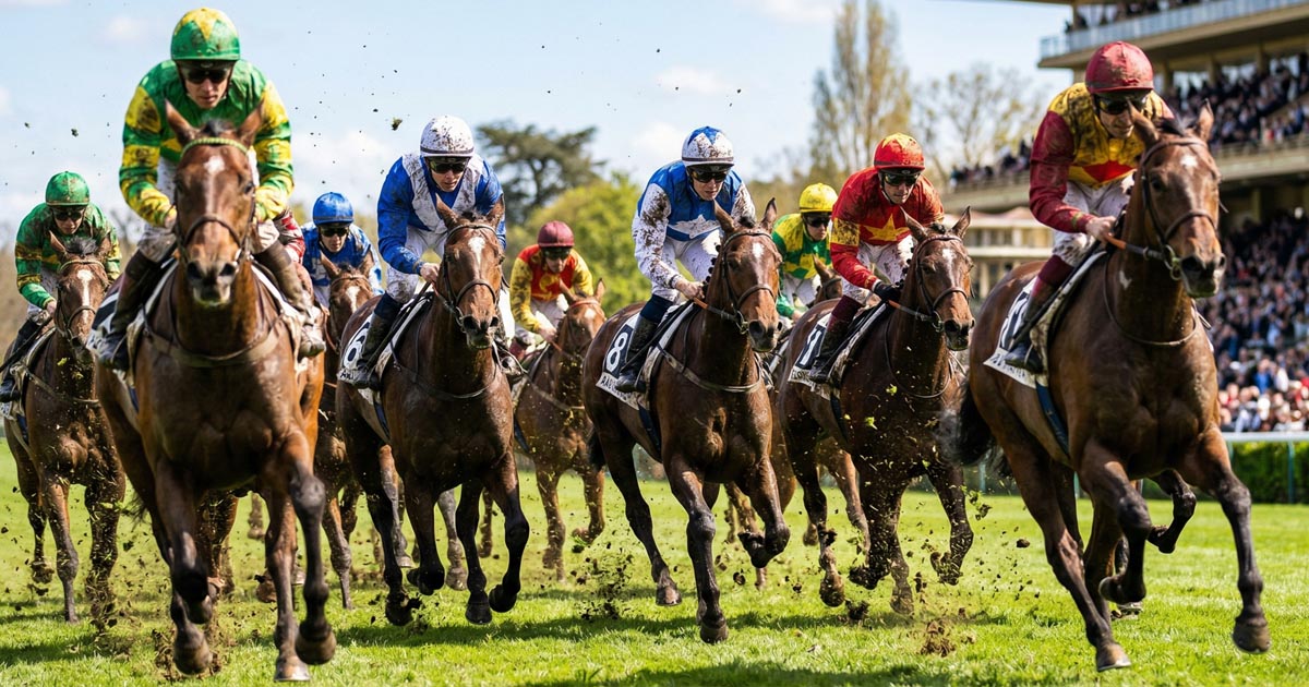 Quinté du 16 avril 2026 : Longchamp 1600m : Wit (7) en pôle, Félix aux Ormes (10) a la corde